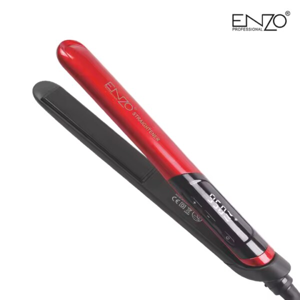 Lisseur Pro ENZO EN-3119 | Céramique LCD Chauffe Rapide – Image 3