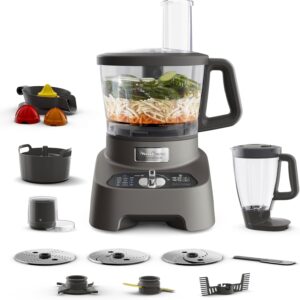 Moulinex Double Force FP825E10 – Robot Multifonction Puissant et Polyvalent