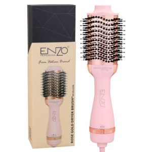 Brosse Sèche-Cheveux ENZO EN–6209 Lissage et Volume Rapide